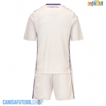 Camisa de time de futebol Fiorentina Replicas 2º Equipamento Infantil 2025-26 Manga Curta (+ Calças curtas)